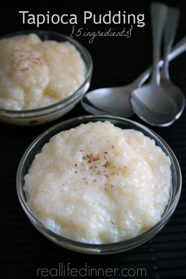 Tapioca pudding