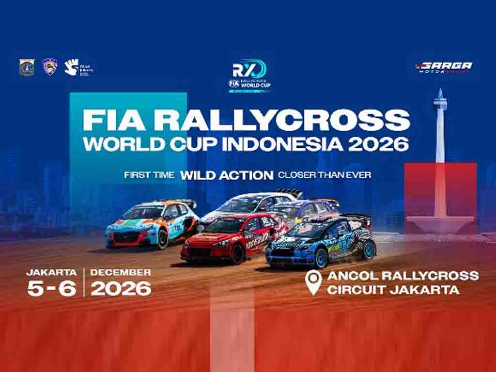 Ajang FIA Rallycross World Cup Indonesia 2026 Siap Digelar di Jakarta