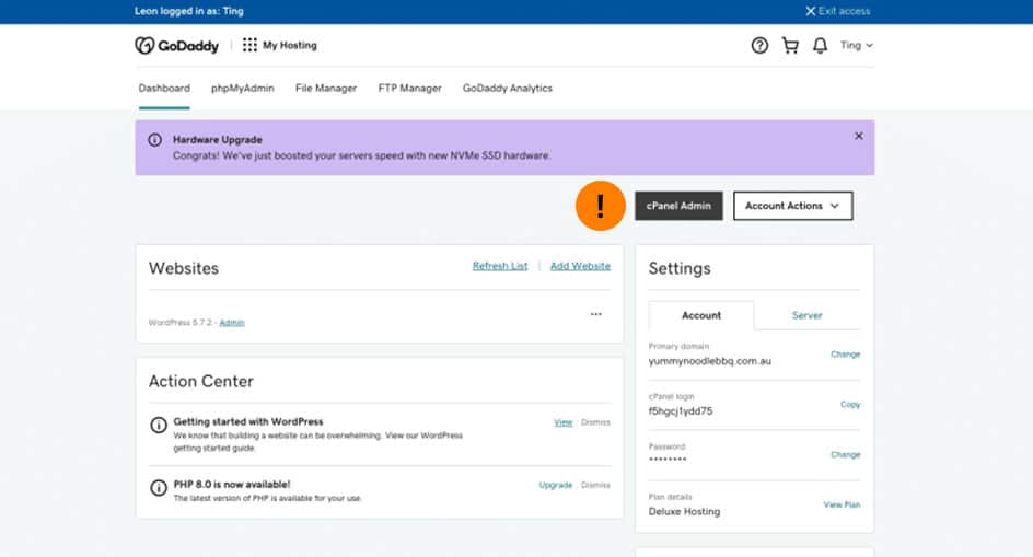 Installing an ssl certificate on godaddy