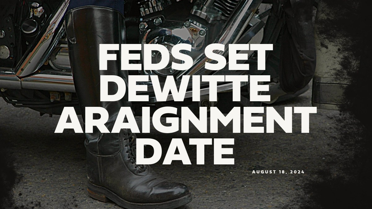 Feds Set Dewitte Arraignment Date