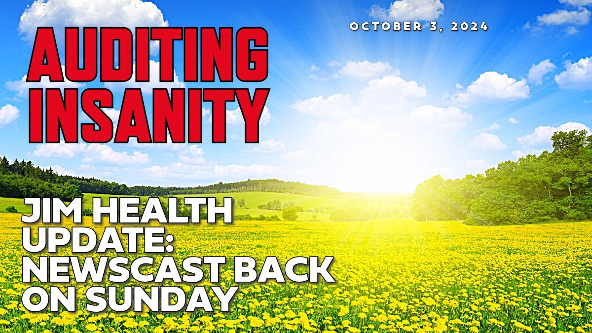Jim Health Update – Newscast Back on Sunday