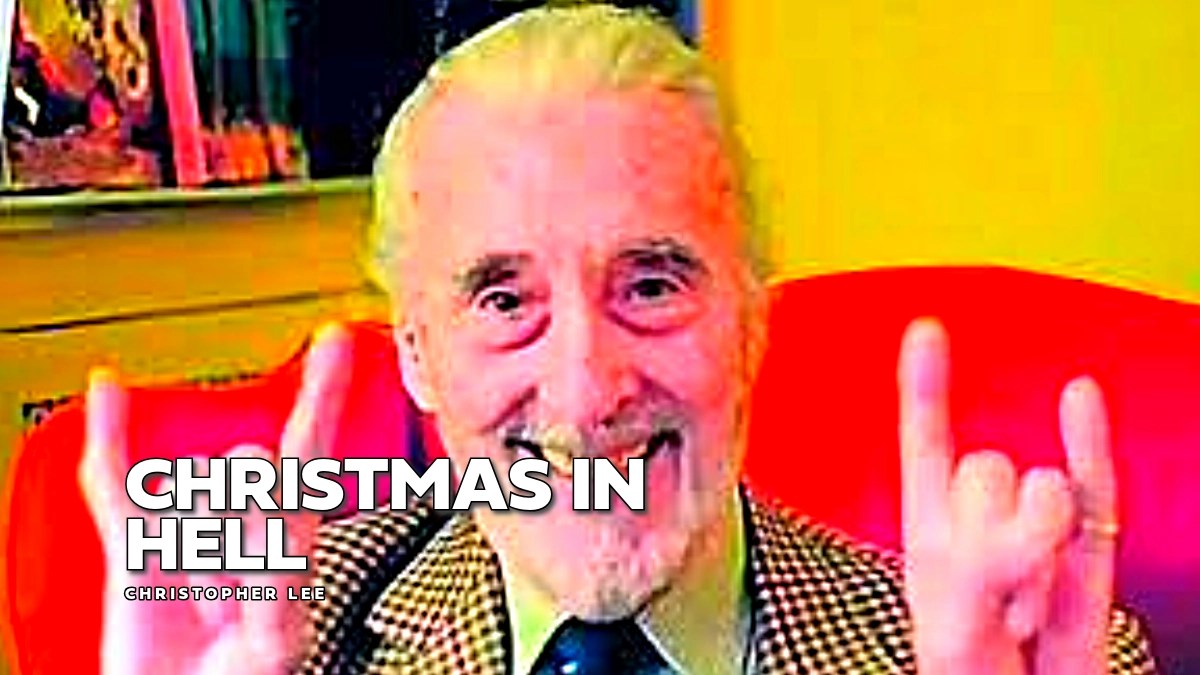 Christopher Lee – Jingle Hell