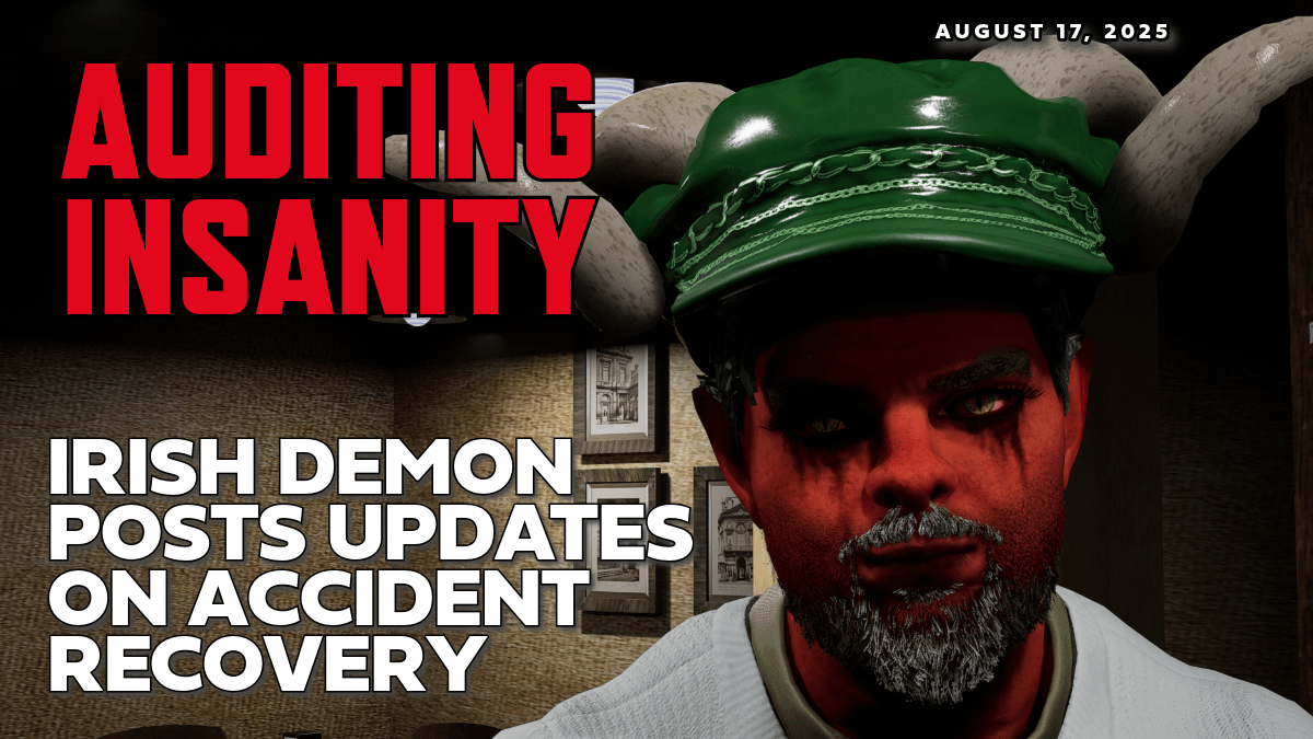 Irish Demon Posts Updates on Accident Recovery