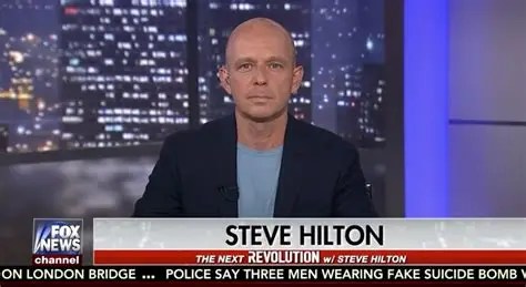 Steve Hilton, he can’t win but he can help