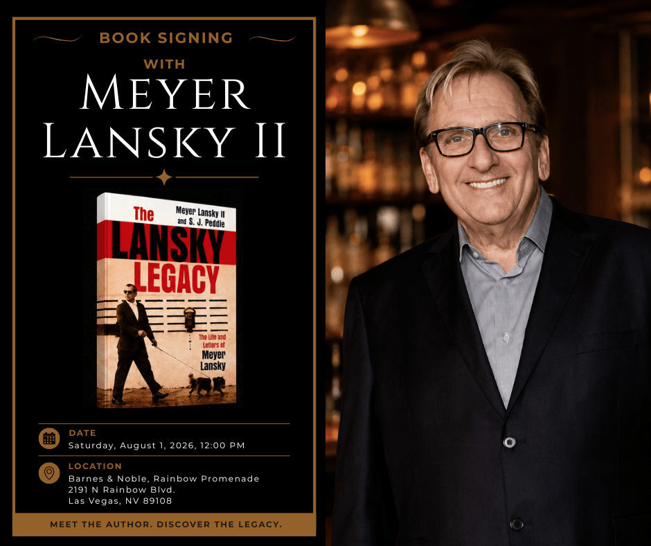 August 1 Book Signing with Meyer Lansky II