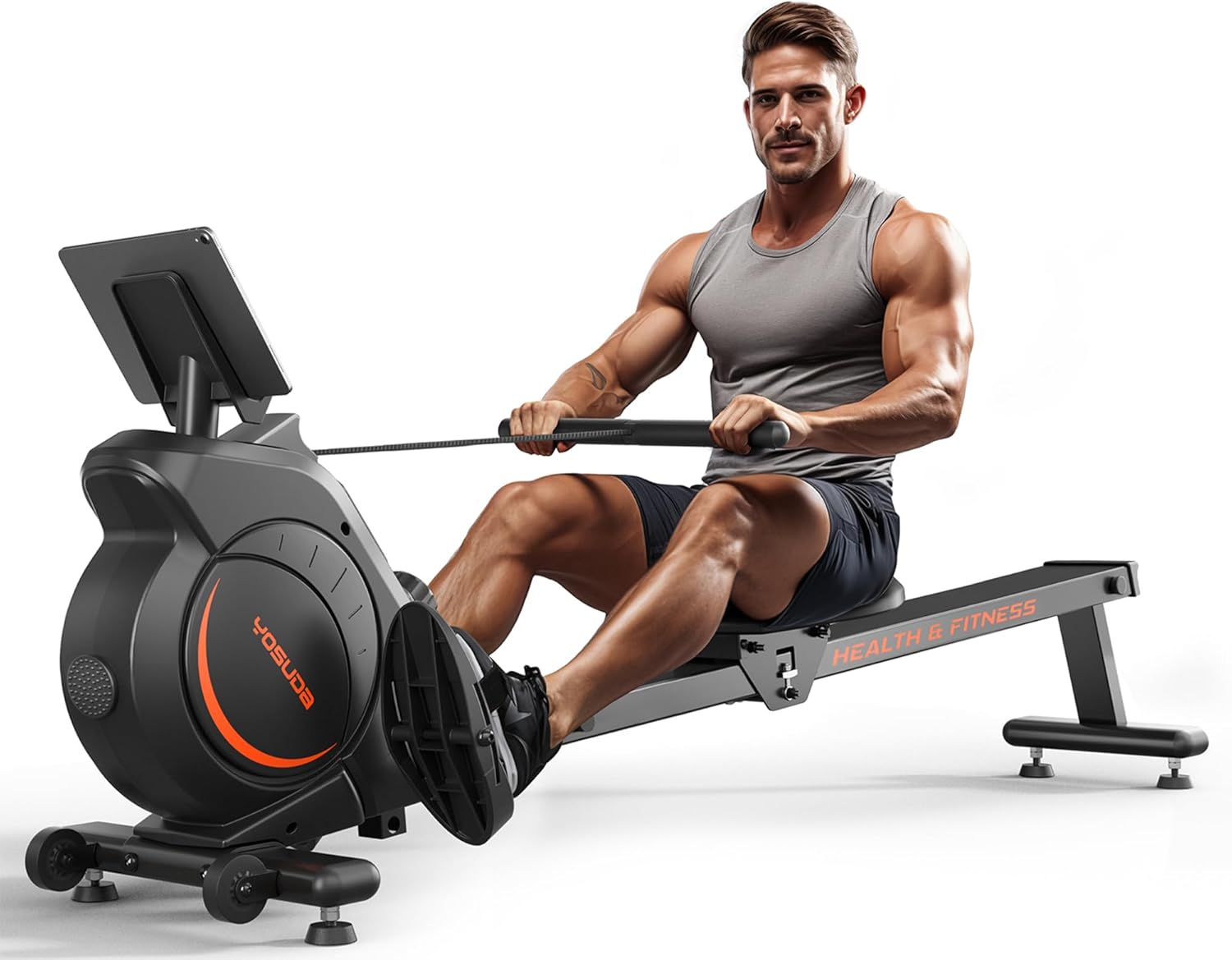 Yosuda Magnetic/Water Rowing Machine For Home – Rower Machin…