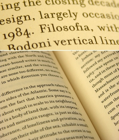Filosofia as a text face
