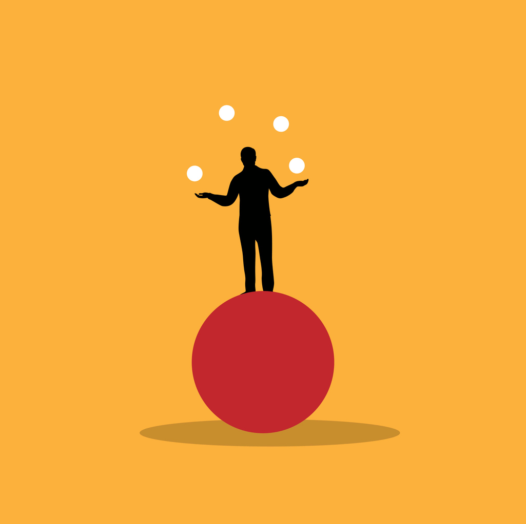 Juggling Energies