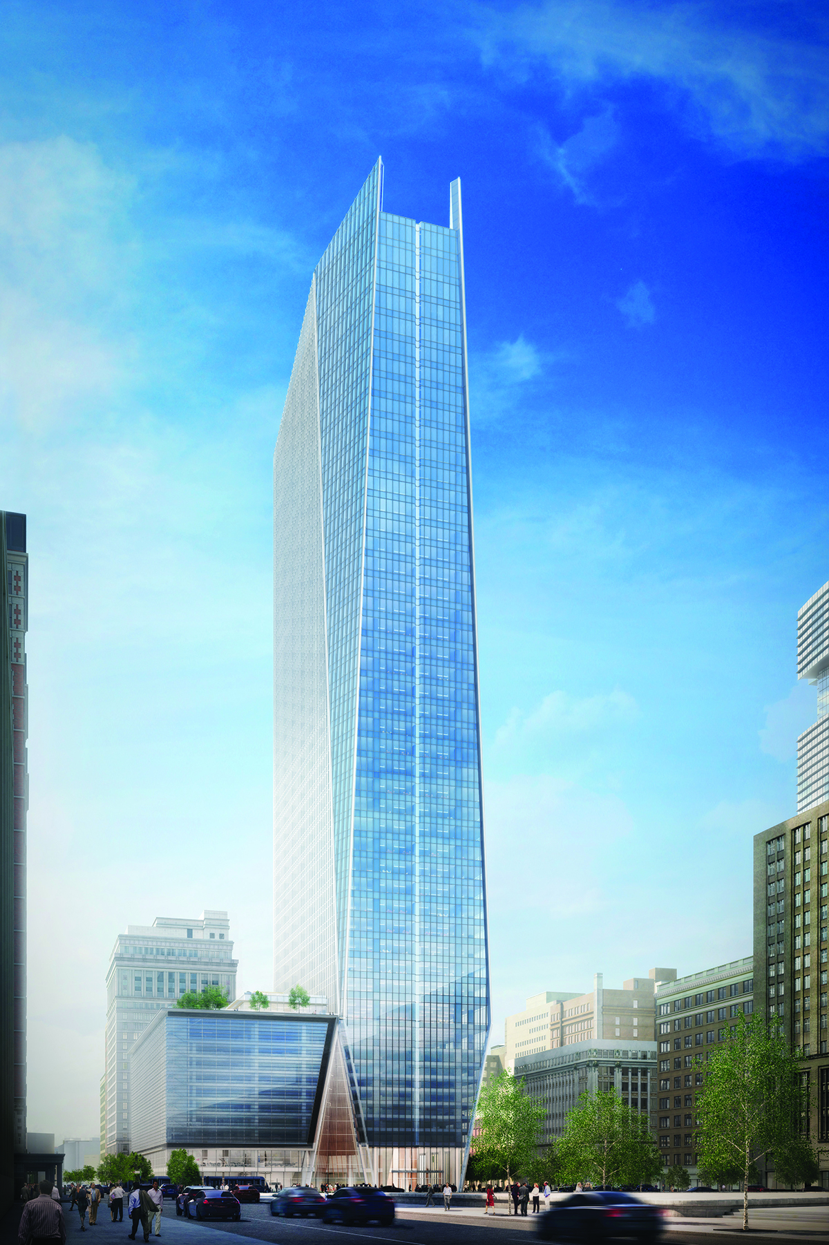 Hines Announces Construction Start for 48Story Tower in
