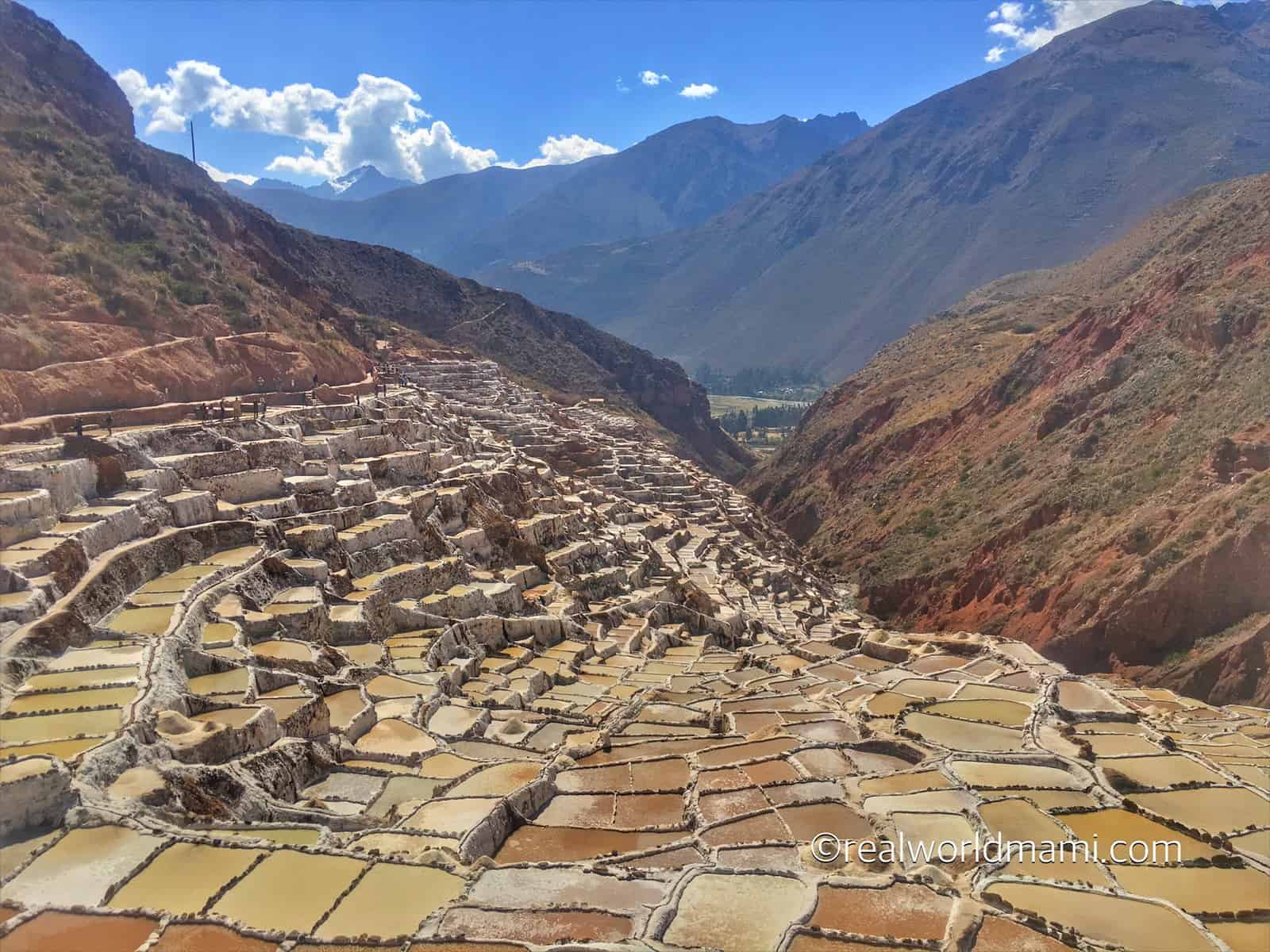 Family Trip to Peru: tips to do Maras Salt Mine Ponds