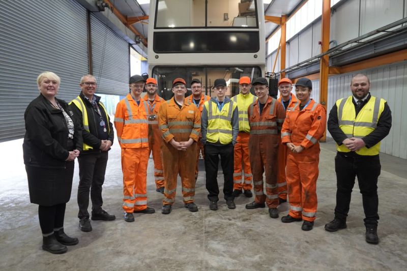 Reaseheath College And First Bus Pioneer Zero Emission Training Reaseheath Business Hub - Premium 8K City Patterns | Free Download