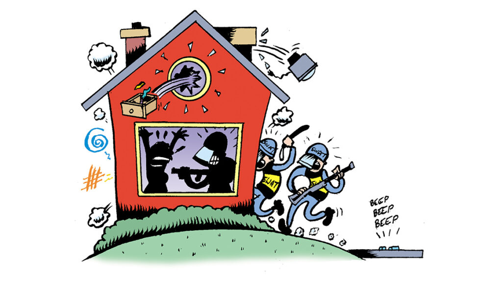 Ilustración: Peter Bagge