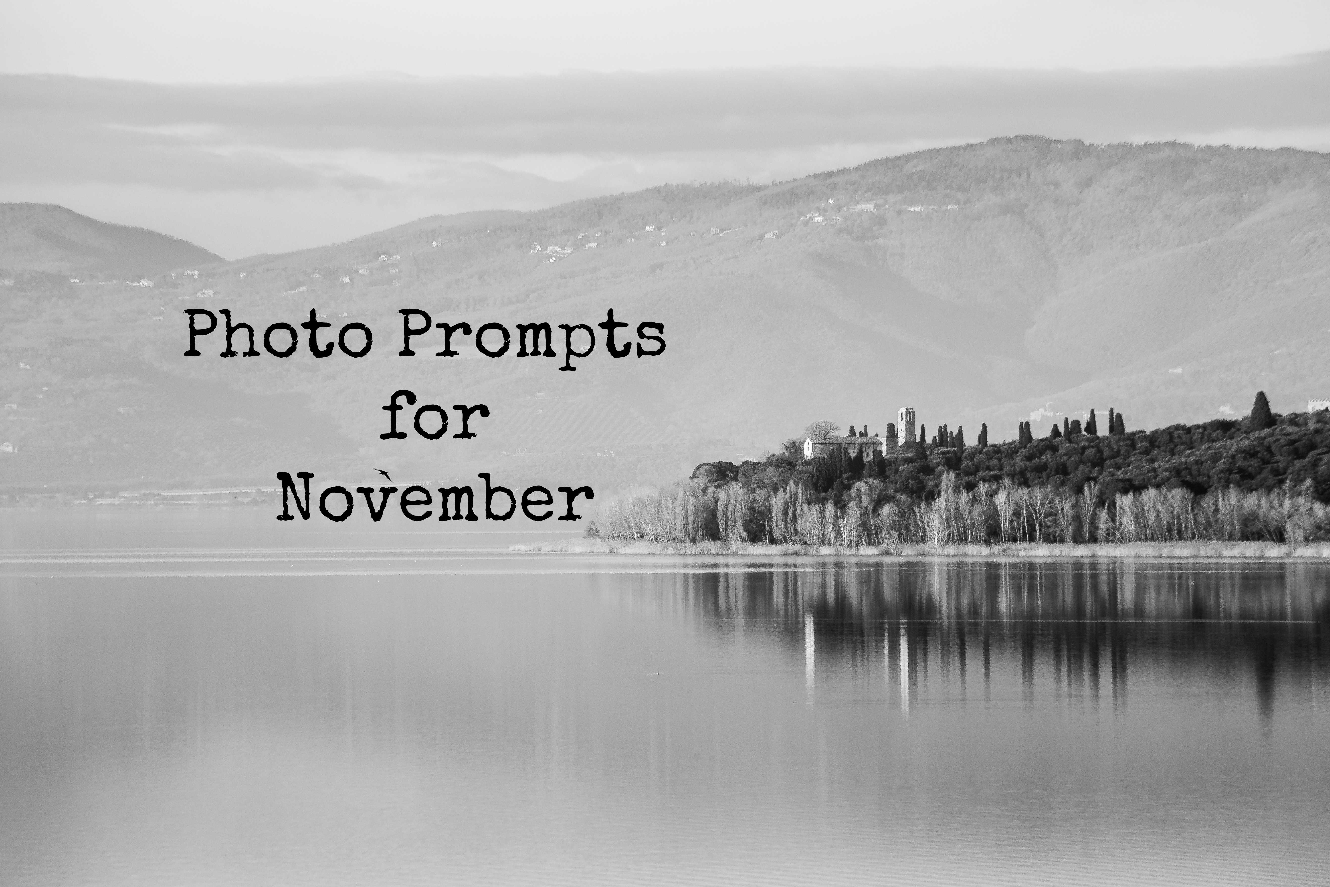 Photo Prompts for November