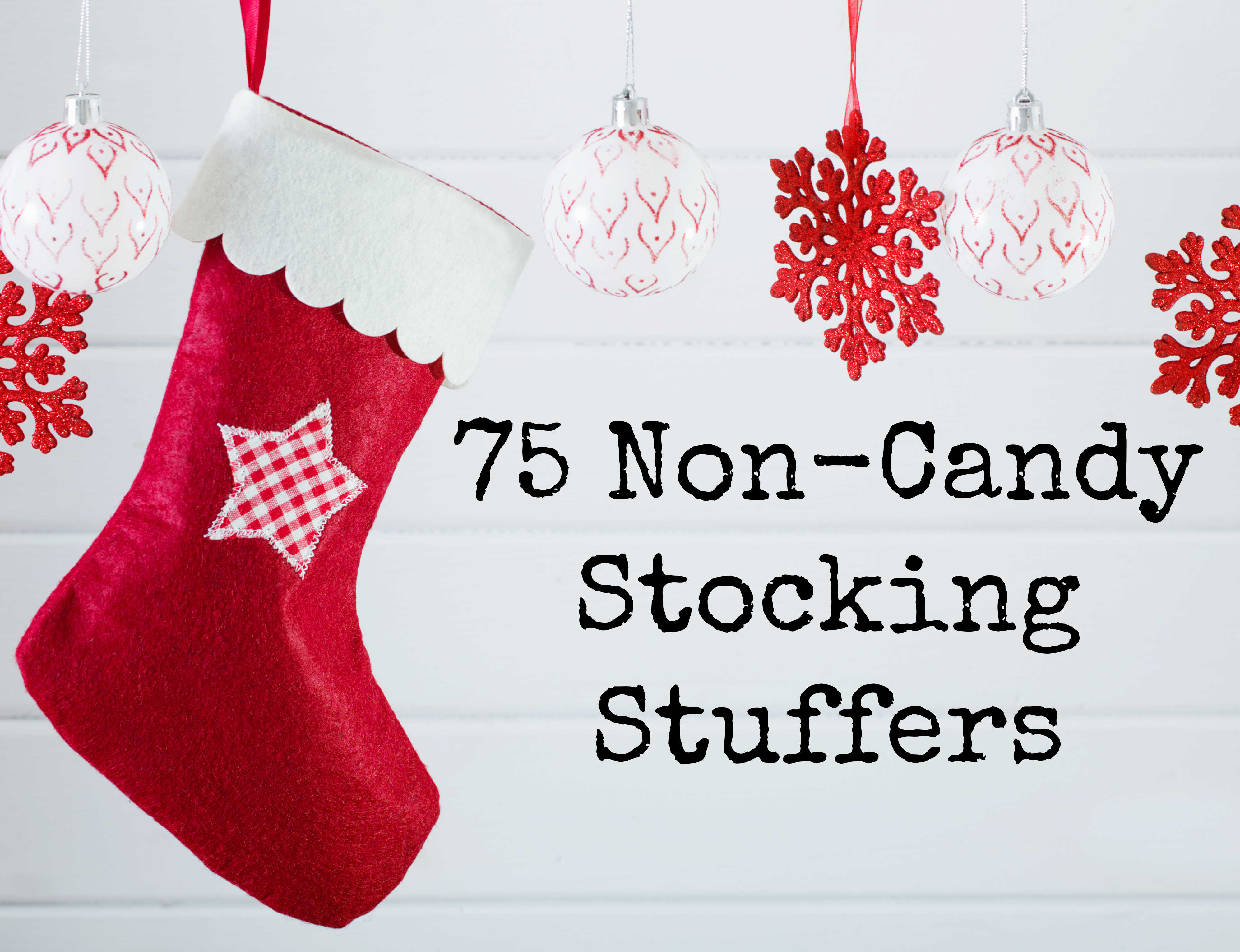 Non-Candy Stocking Stuffers