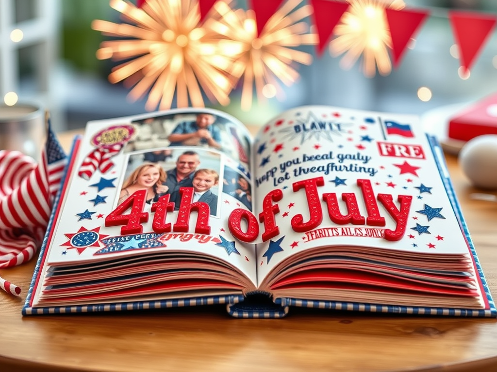 Tips for Creating a 4th of July Scrapbook