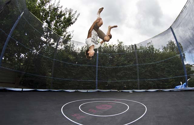 You kids are going to love trying these fun games to play on the trampoline! Top 4 Outdoor Trampoline Games Not Just For Kids