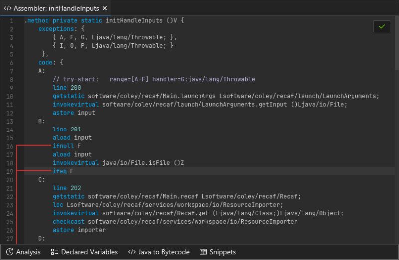Recaf A Modern Java Bytecode Editor - Premium Gradient Image Gallery - High Resolution