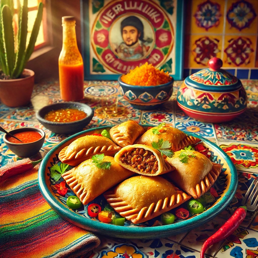 Knapperige Indische Pasteitjes met Rijke Vulling