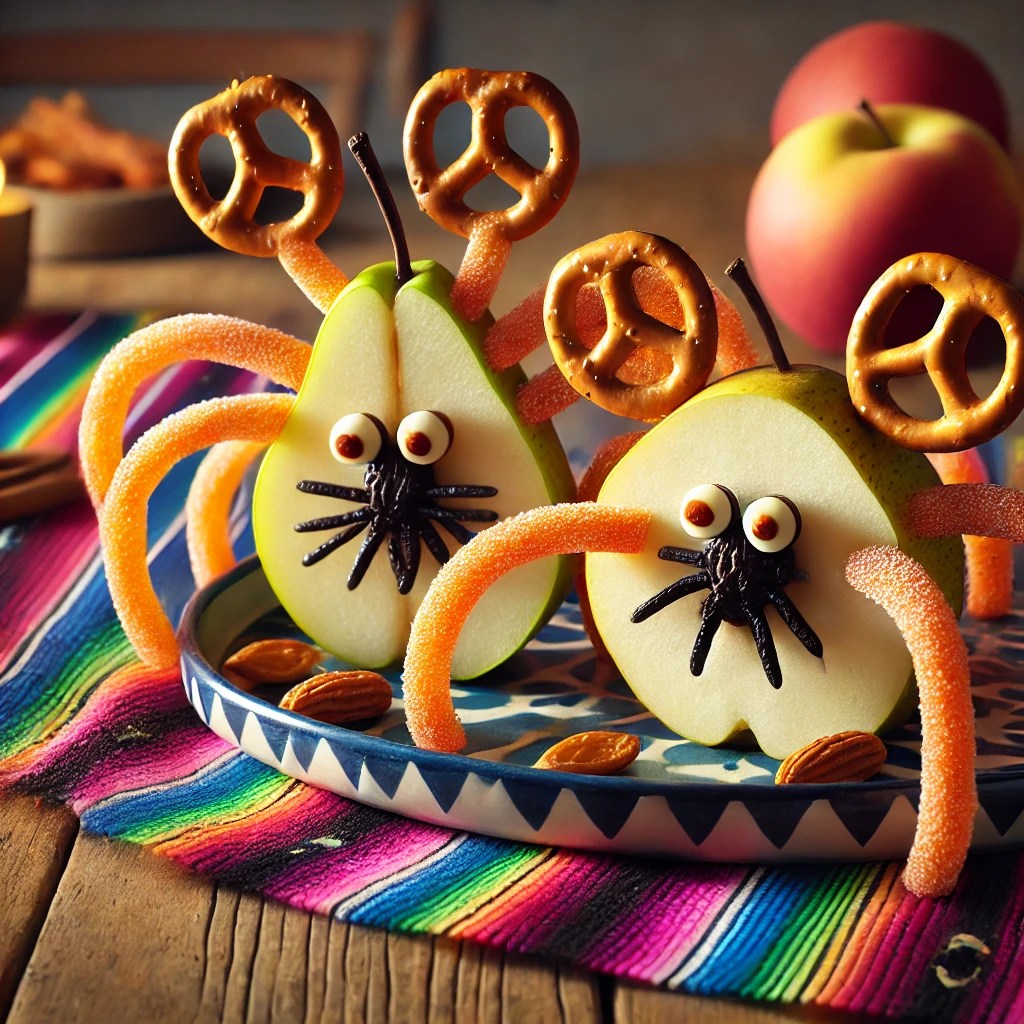 Zoete en Zoute Halloween Spinnen