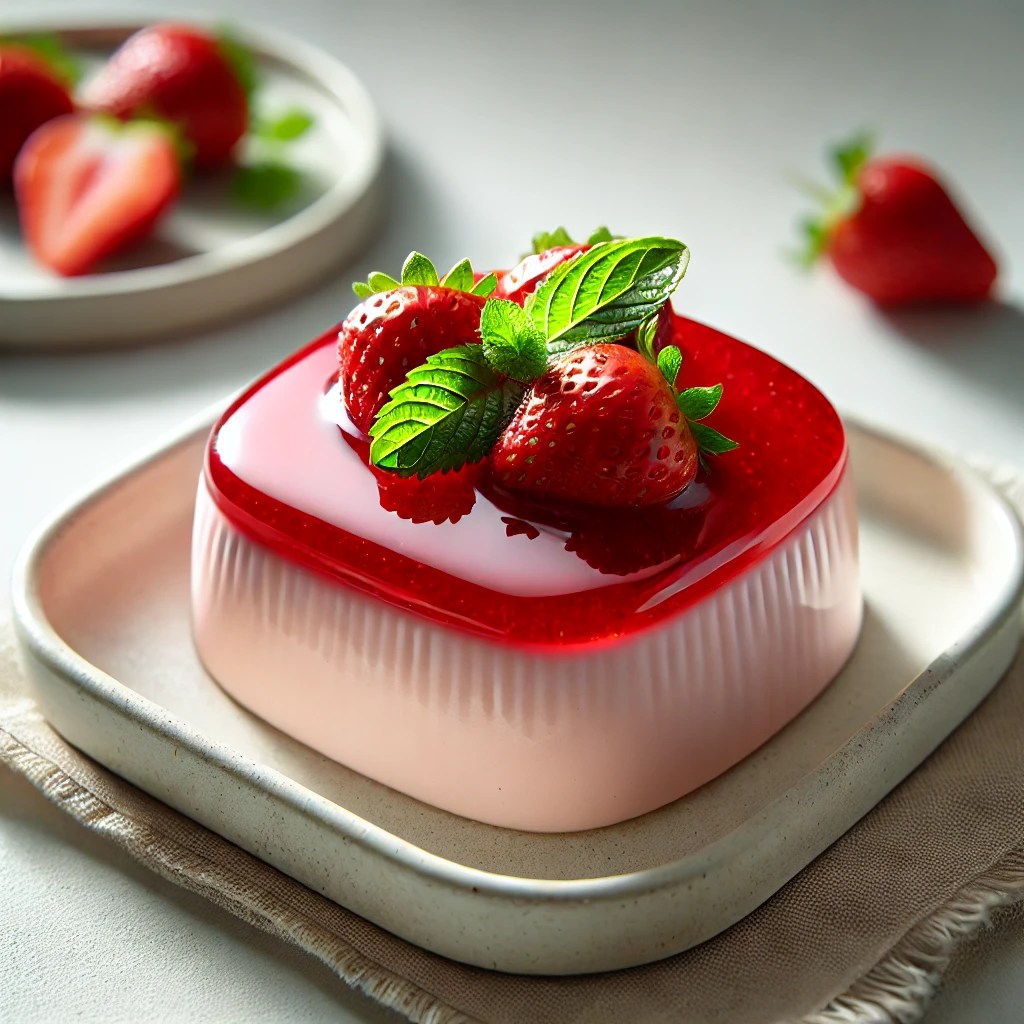Aardbeienbavarois
