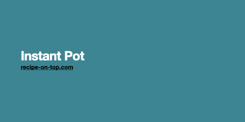 Instant Pot