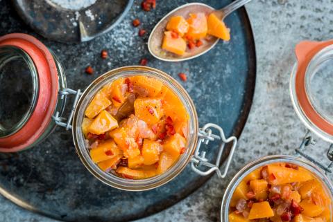 pics Squash Chutney Recipe spicy squash chutney