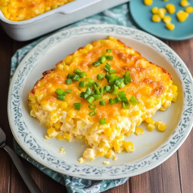 Cream Cheese Corn Casserole RECIPE