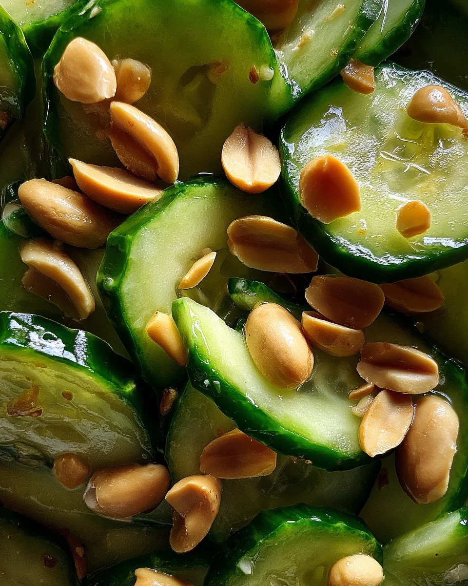 Cucumber Salad with Peanuts