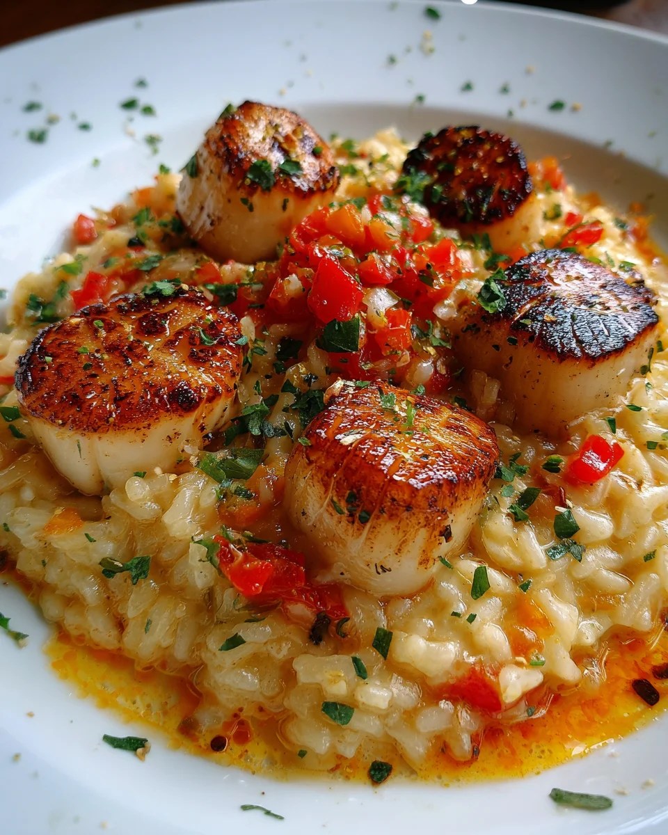 Scallop Risotto