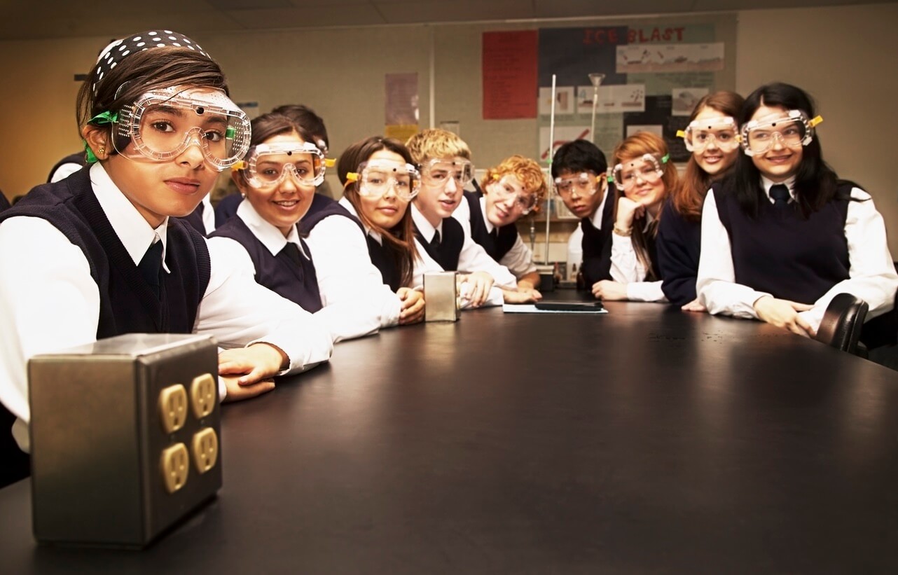 Science students compressed