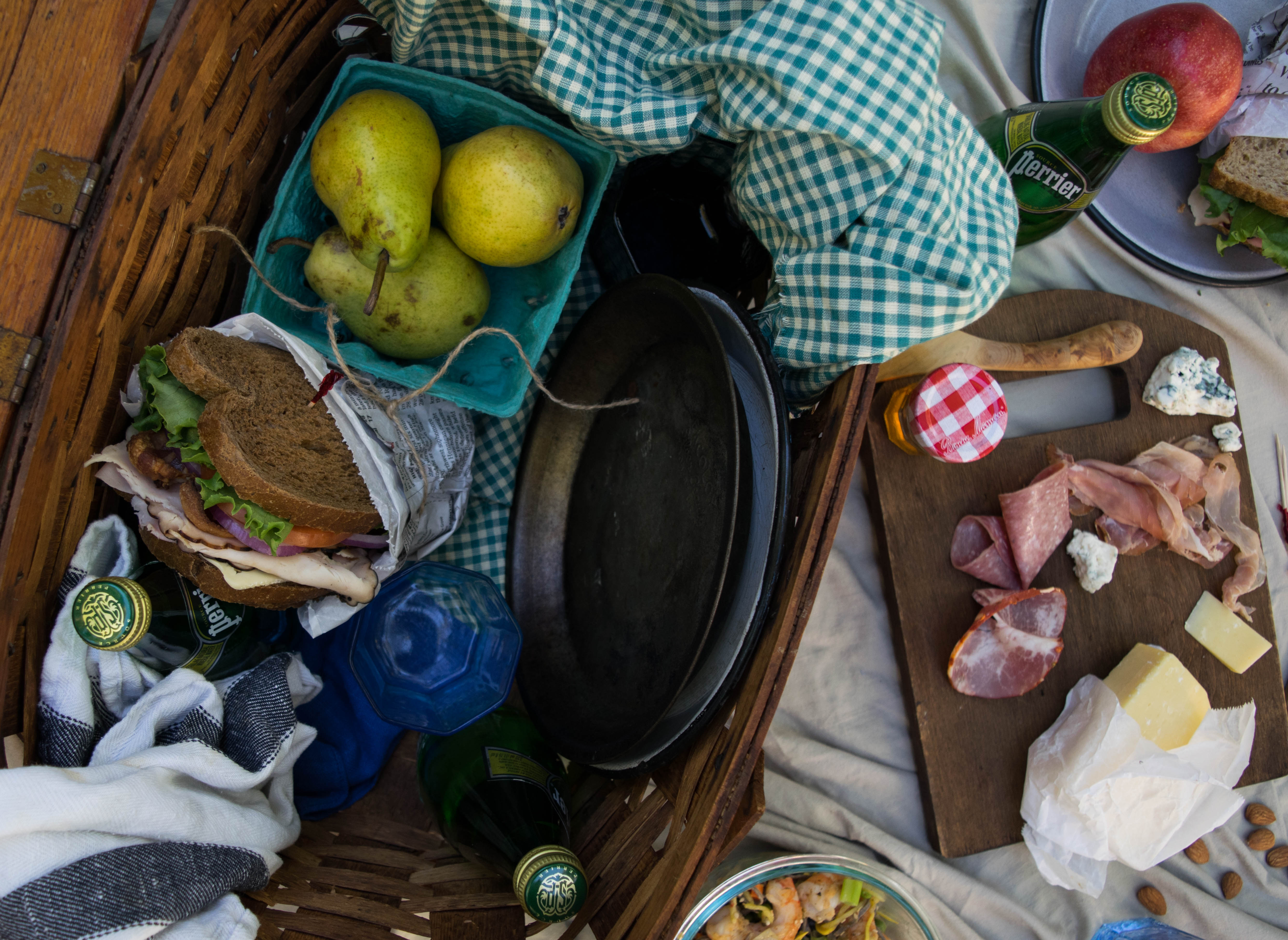 A fall picnic