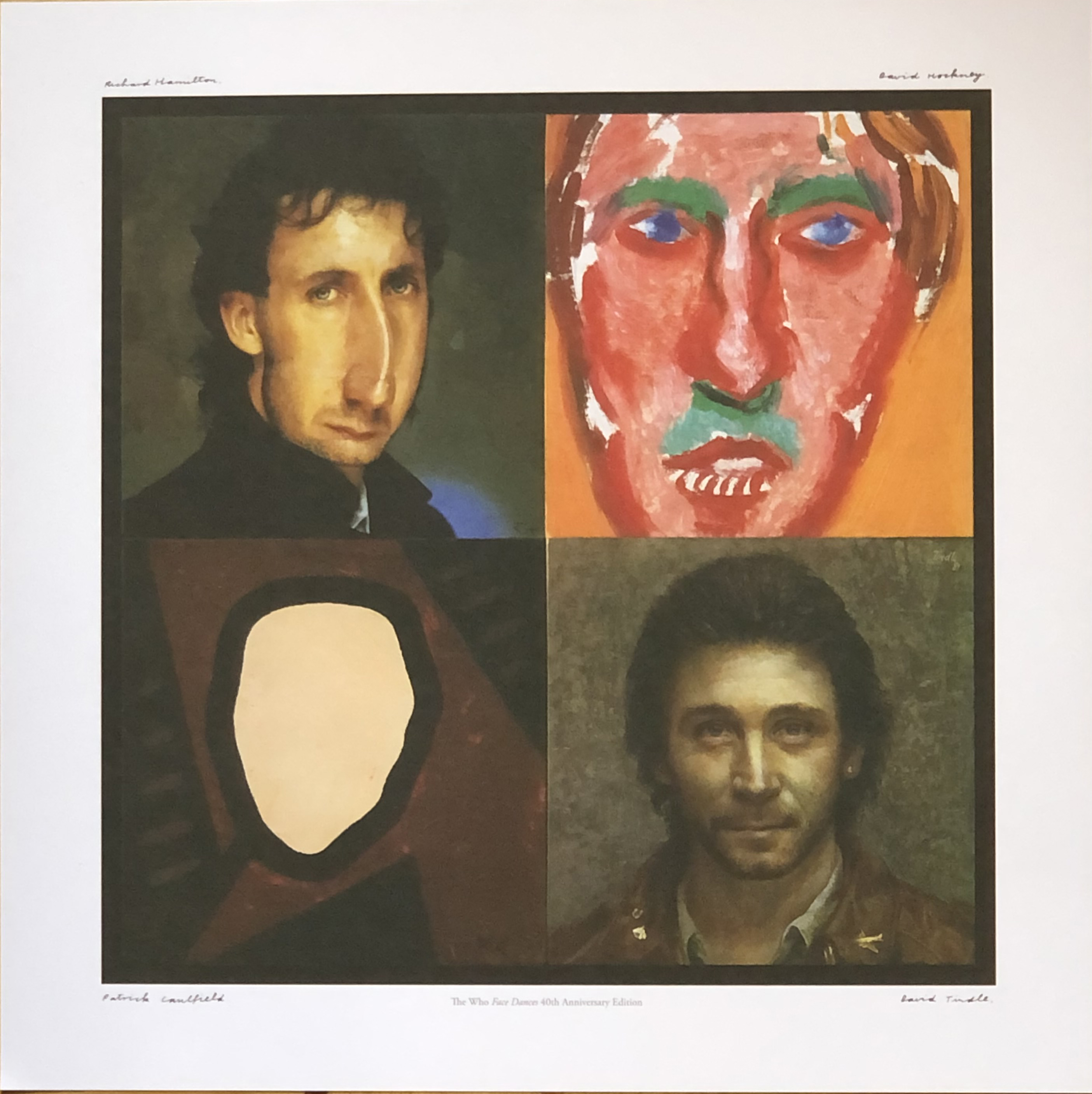 The Cover of the Who's “Face Dances” Album. | recordart