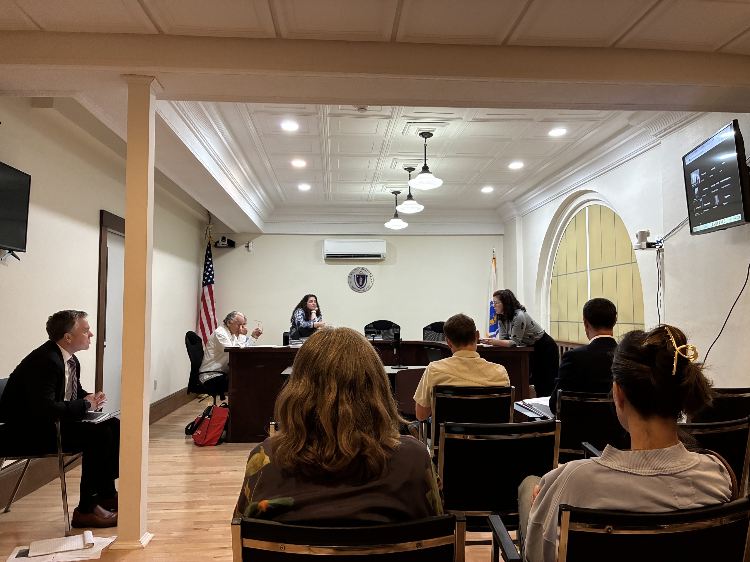 The Northfield Planning Board issued a denial of the special permit application from BlueWave Solar at its meeting on Tuesday night.