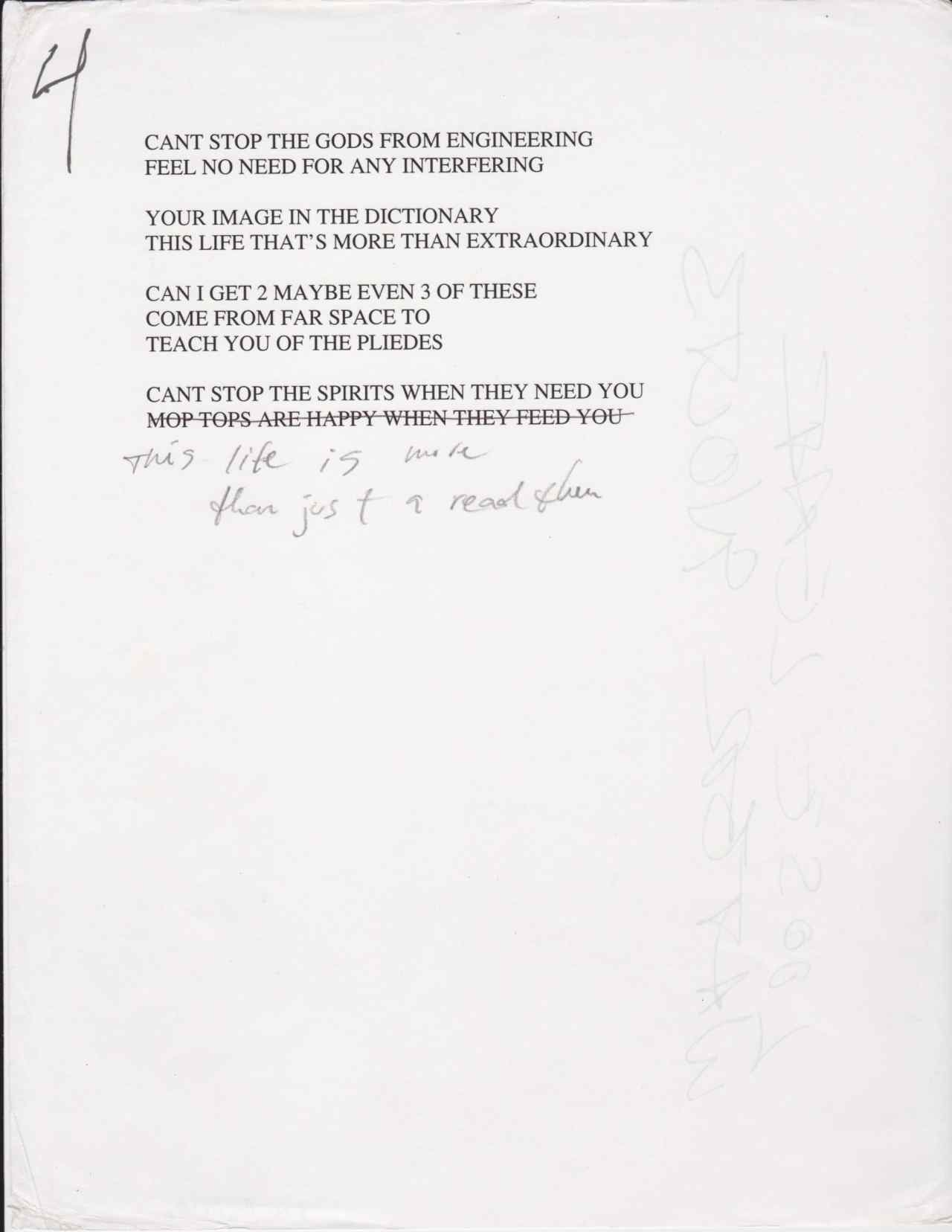 Red Hot Chili Peppers – Original “Can’t Stop” Lyrics Annotated By