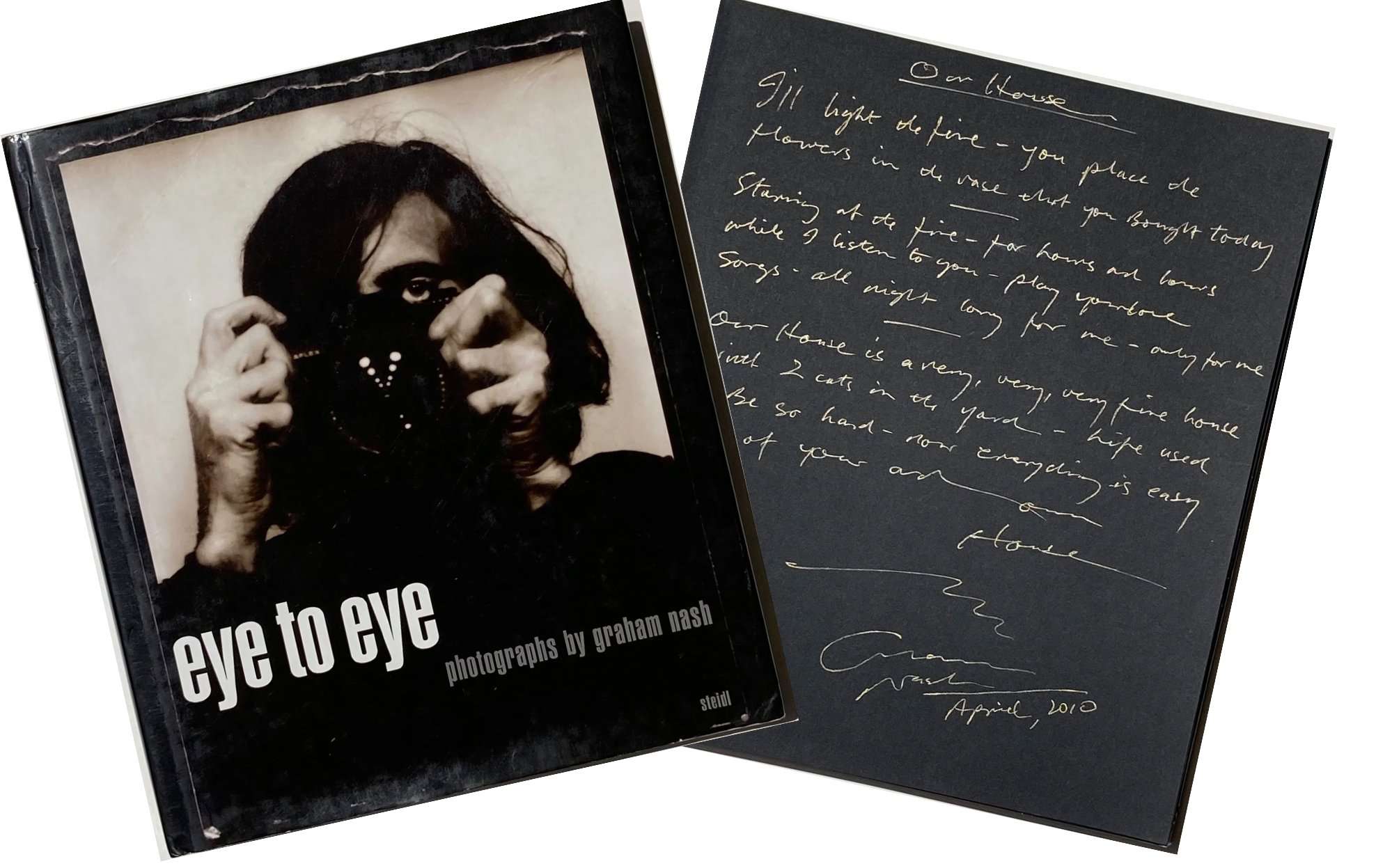 Graham Nash – Handwritten, Signed 'Our House' Lyrics in His 'Eye