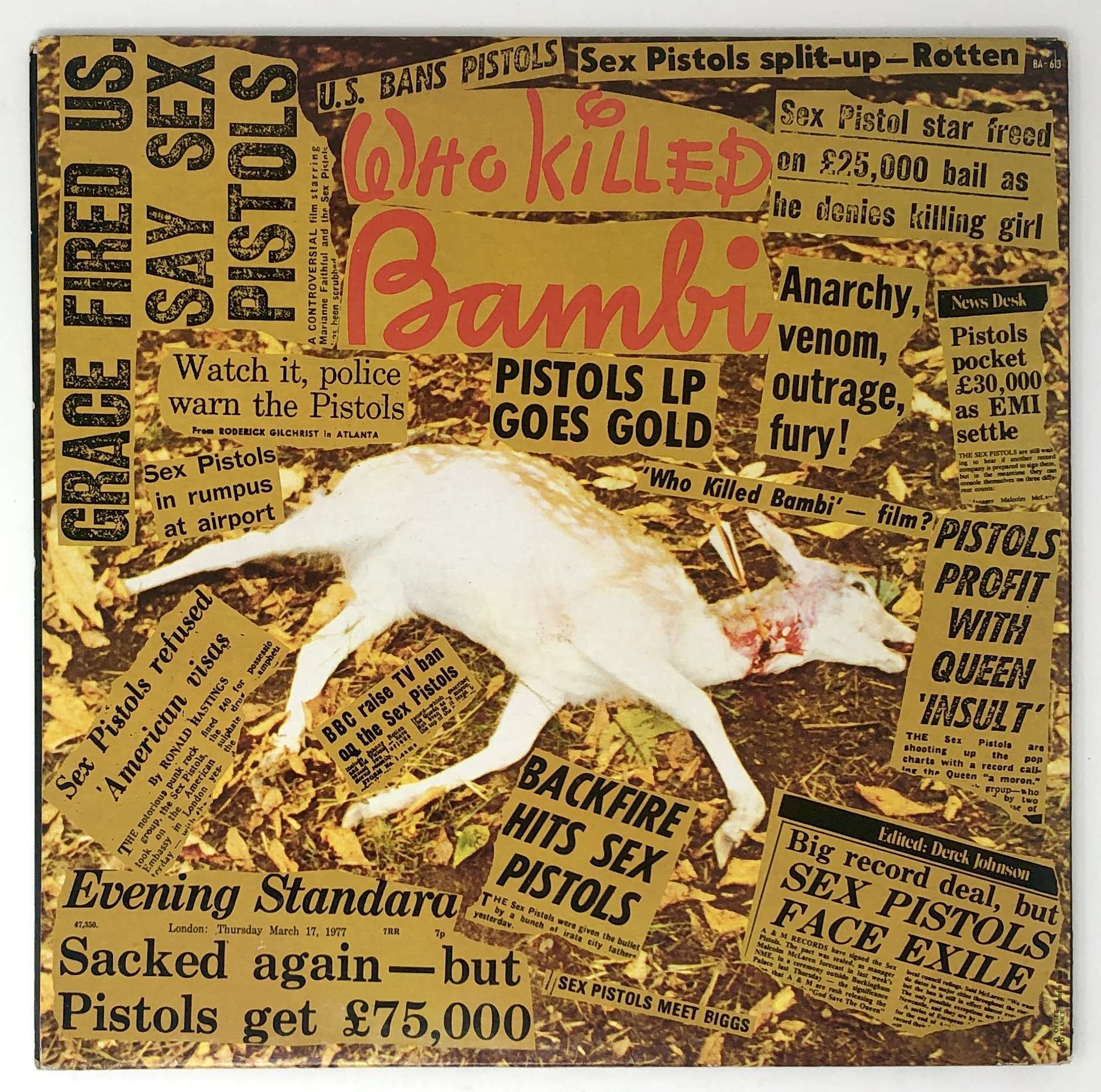 Sex Pistols – 1979 French Test Pressings 'Great Rock 'N' Roll