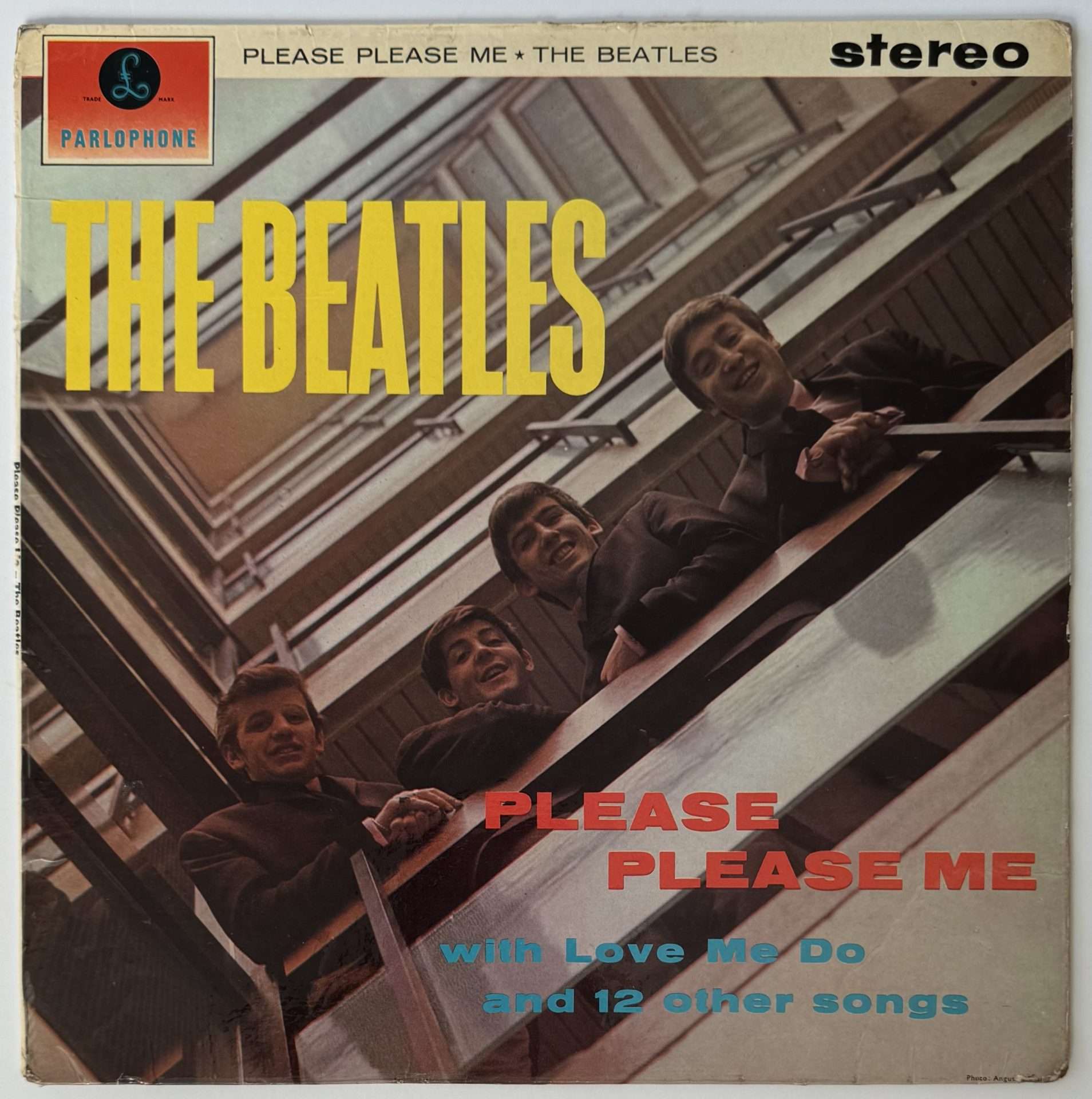 マト1N&frasl;1N UK盤イエロー・パーロフォン PLEASE PLEASE ME&frasl;mono