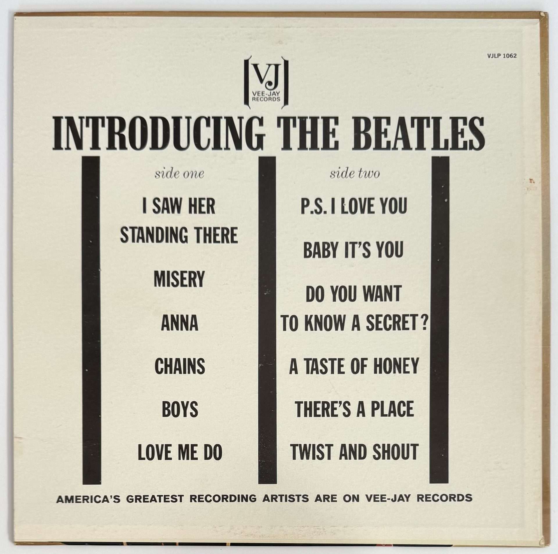 レア❗️The Beatles ..ONE, TWO, THREE, FOUR! ビートルズ 屈指のレア盤 ”ブッチャーカバー” の『Yesterday And