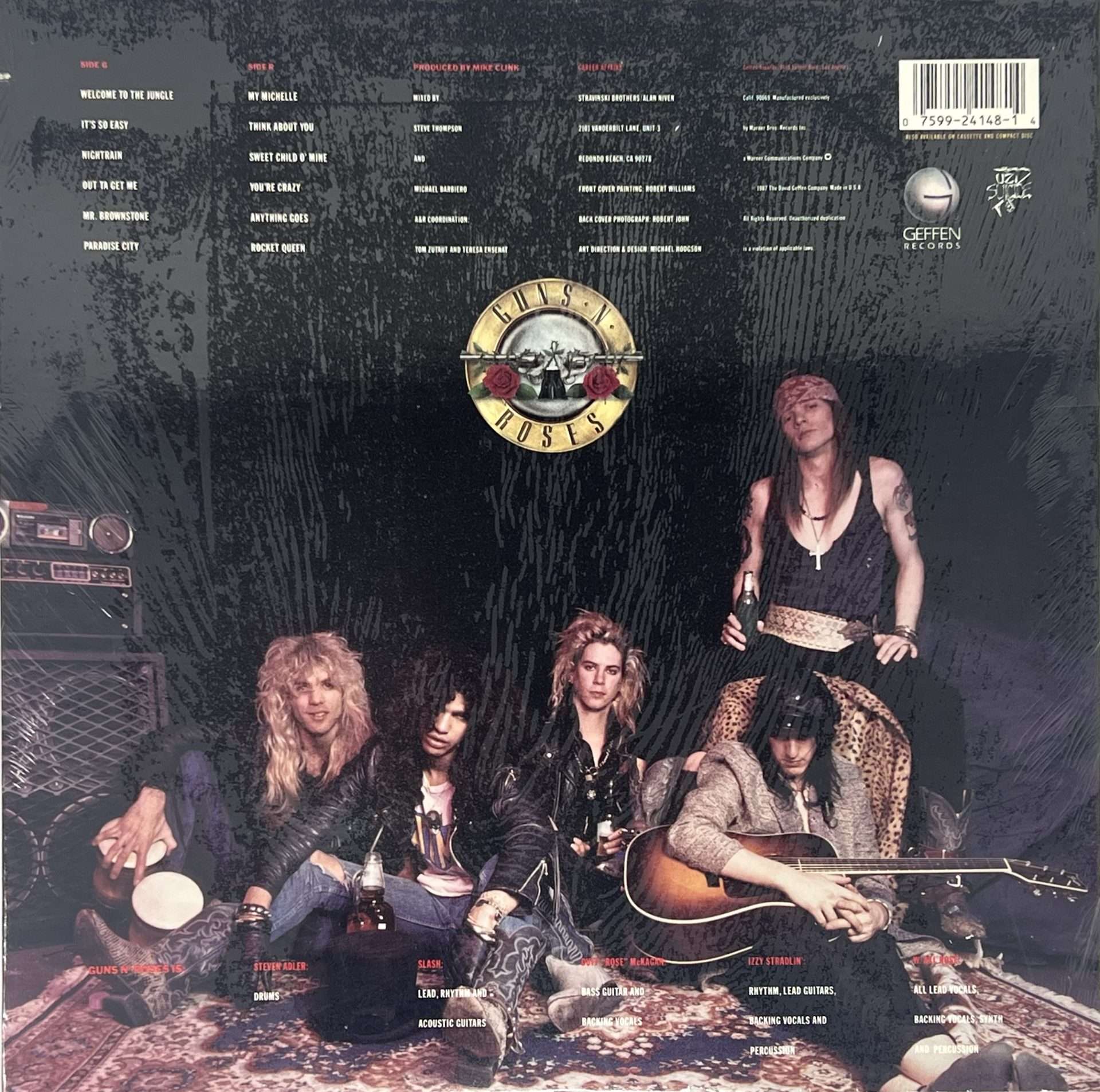 Guns N Roses – Sealed Banned Cover 'Appetite for Destruction