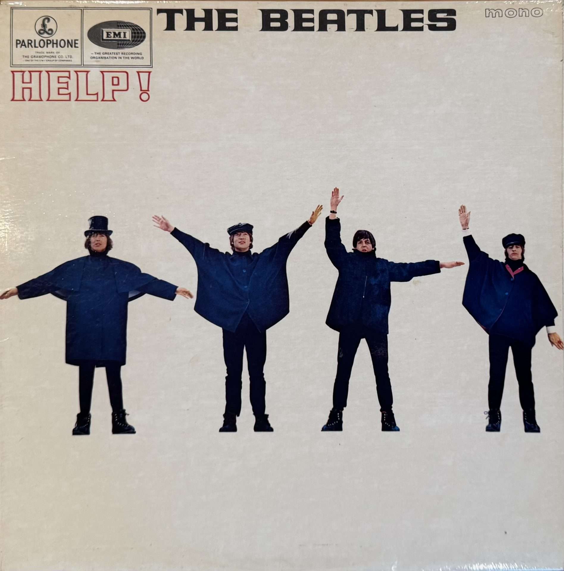 The Beatles Help! UK(英)盤 LP Mono 1stプレス The Beatles – UK N. Mint Mono 1st Pressing 'HELP!' LP