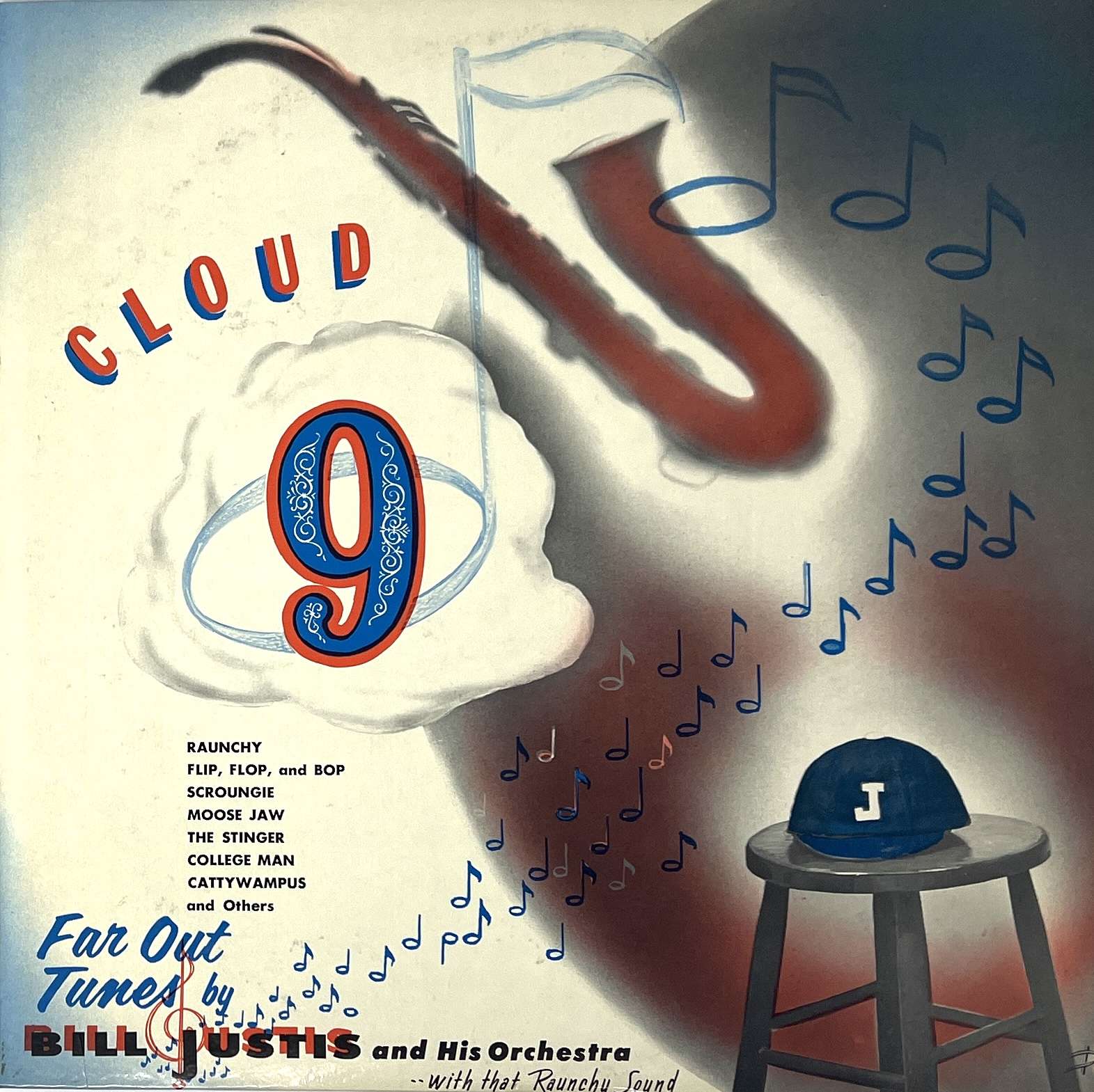 Bill Justis – Mint 1959 'Cloud 9' Rockabilly LP Philips Int'l