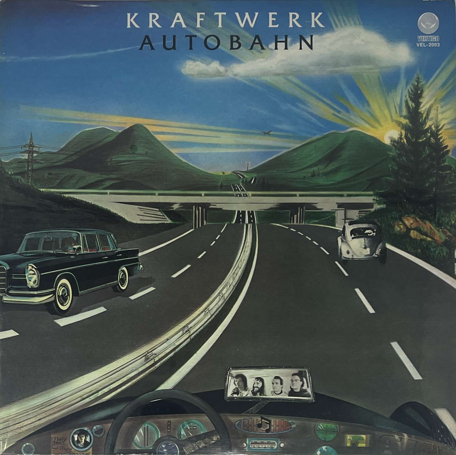 KRAFTWERK US release. (1st pressing)？ Kraftwerk – 1974 Sealed 1st Pressing 'Autobahn' LP
