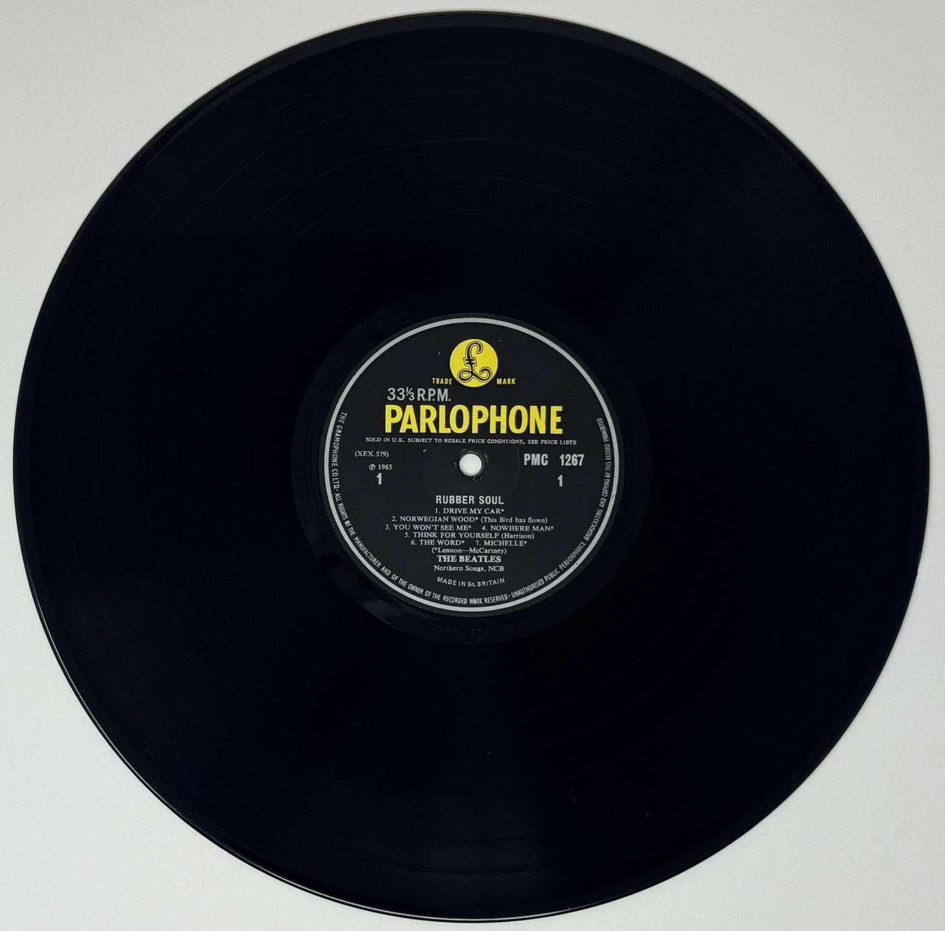The Beatles – Ultra Rare Mint Hazel Yarwood -5/-5 Cut UK Mono
