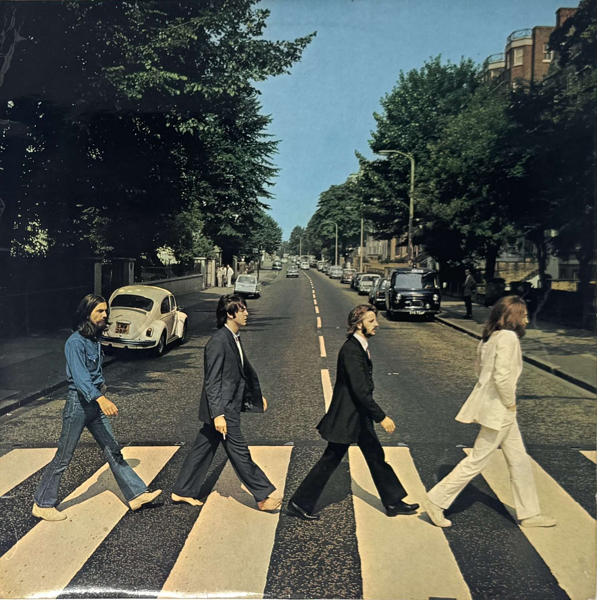 The Beatles – UK 1st Press 'Abbey Road' LP / Misaligned Apple, No