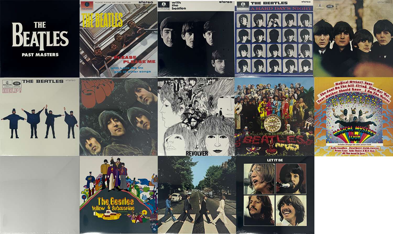 UK貴重★stereoThe Beatles A Collection 極美盤 The Beatles – 2012 Stereo Box Set / 14 LPs over 16 Discs / 12