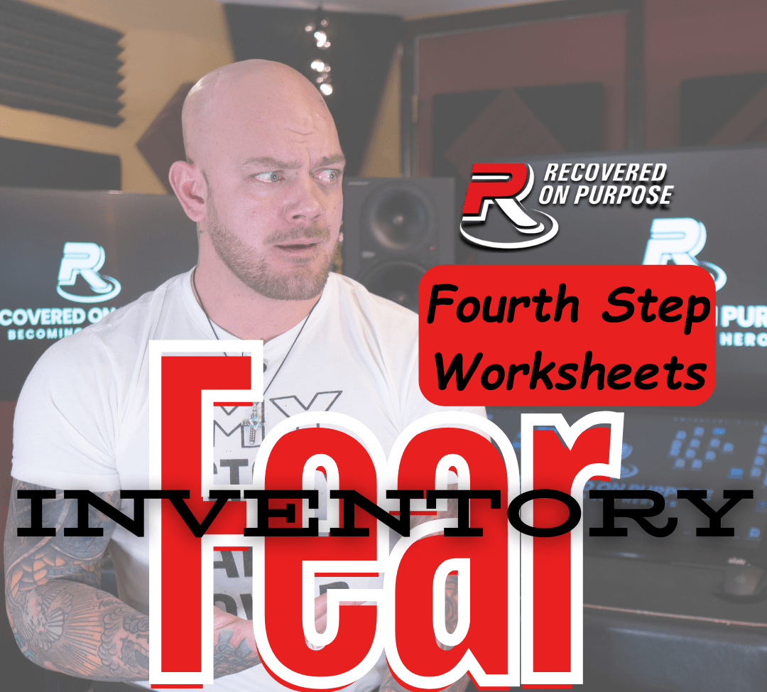Fear inventory worksheet