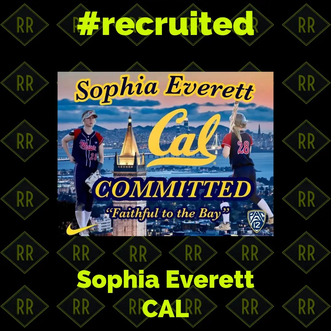 West Coast softball recruit committing to CAL after completing recruiting process with coach Rhoda