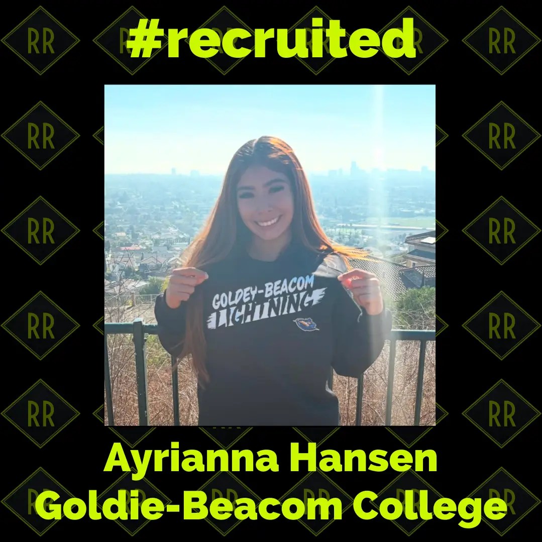 Pacific Northwest softball recruit celebrating official college commitment with support from recruiting coach Rhoda