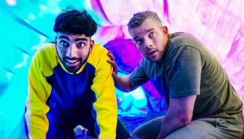 Mawaan Rizwan and Russell Tovey in Juice (BBC)