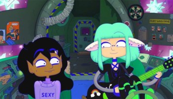 Shabana Azeez and Bernie Van Tiel in Lesbian Space Princess